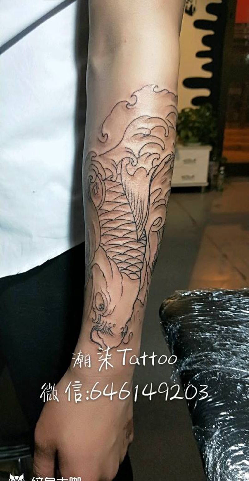 未完待遇纹身图片