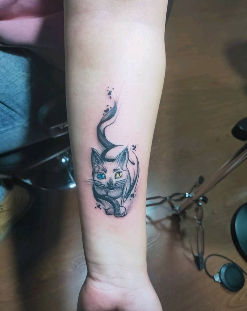 小枚 小清新纹身图片_手臂胸部小清新纹身图案