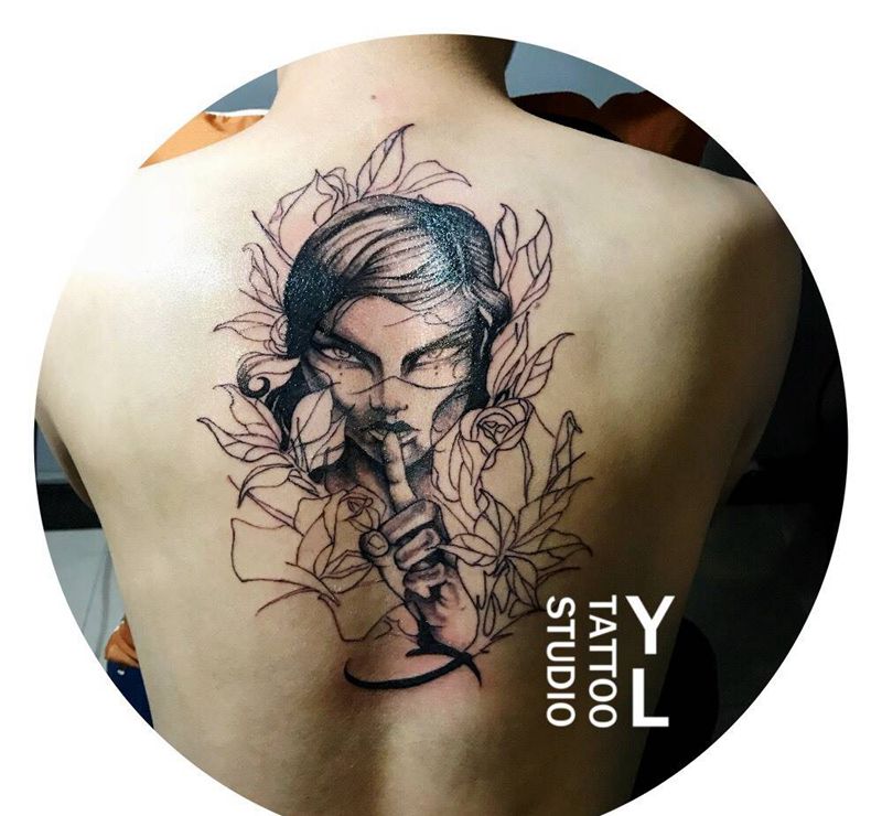 嘘（未完成）纹身图片