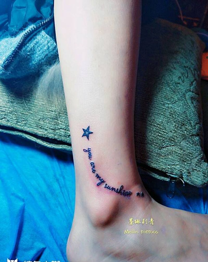 英文字母纹身图片