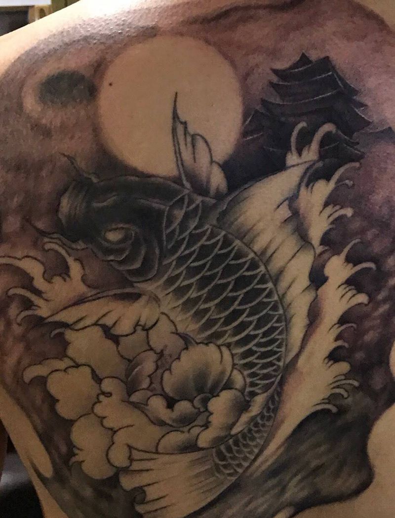 鲤纹身图片