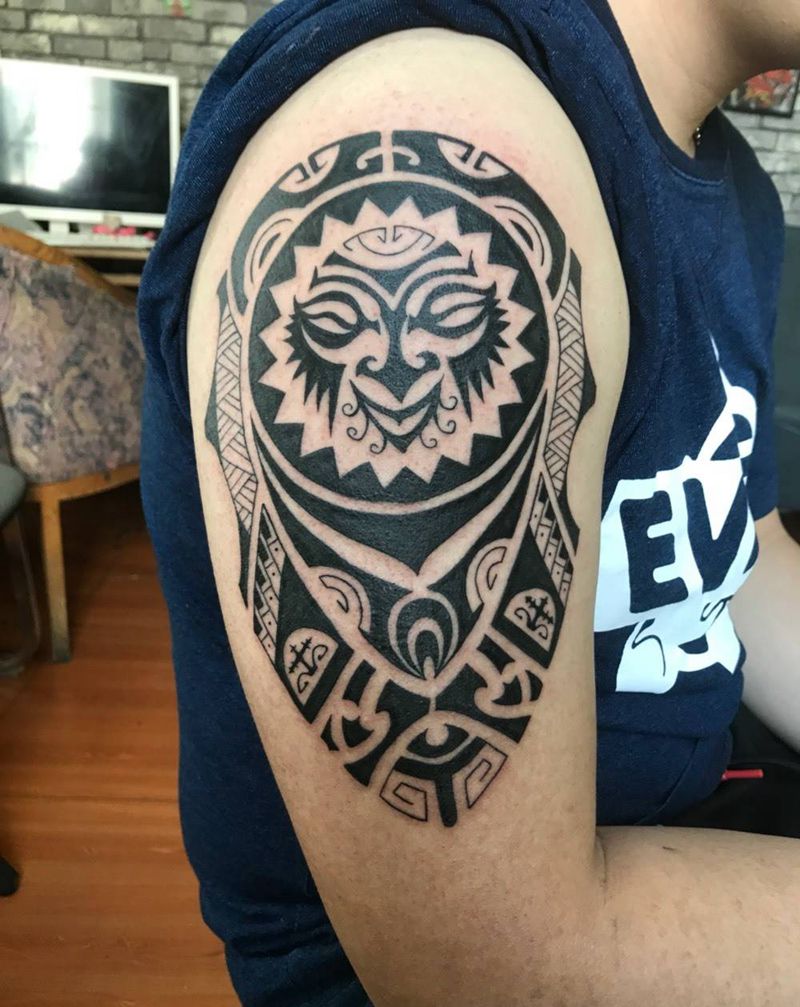 玛雅图腾纹身图片