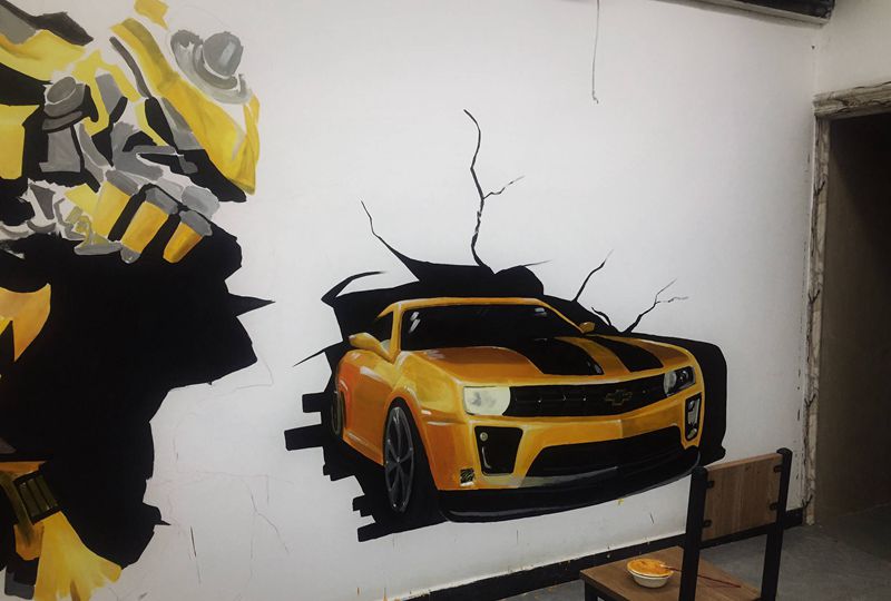 墙绘纹身图片_欧美写实纹身图案