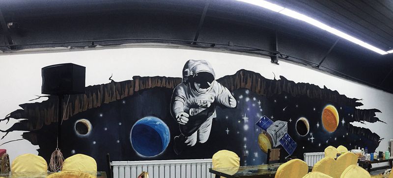 墙绘纹身图片_欧美写实纹身图案