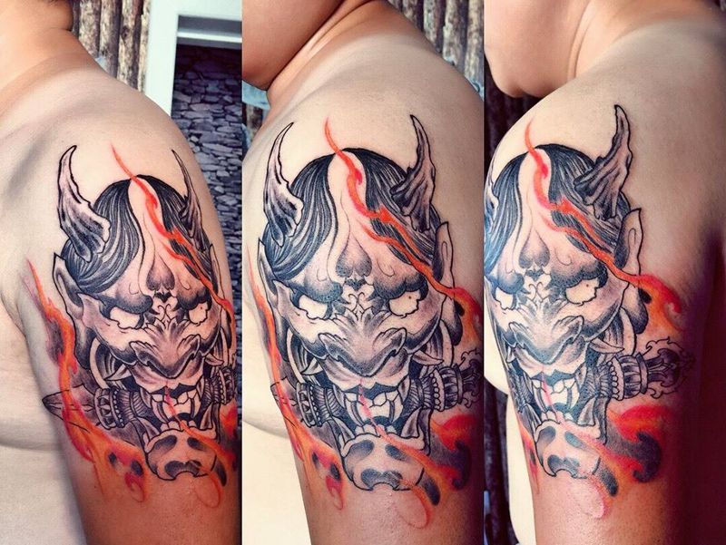 未完成的纹身图片