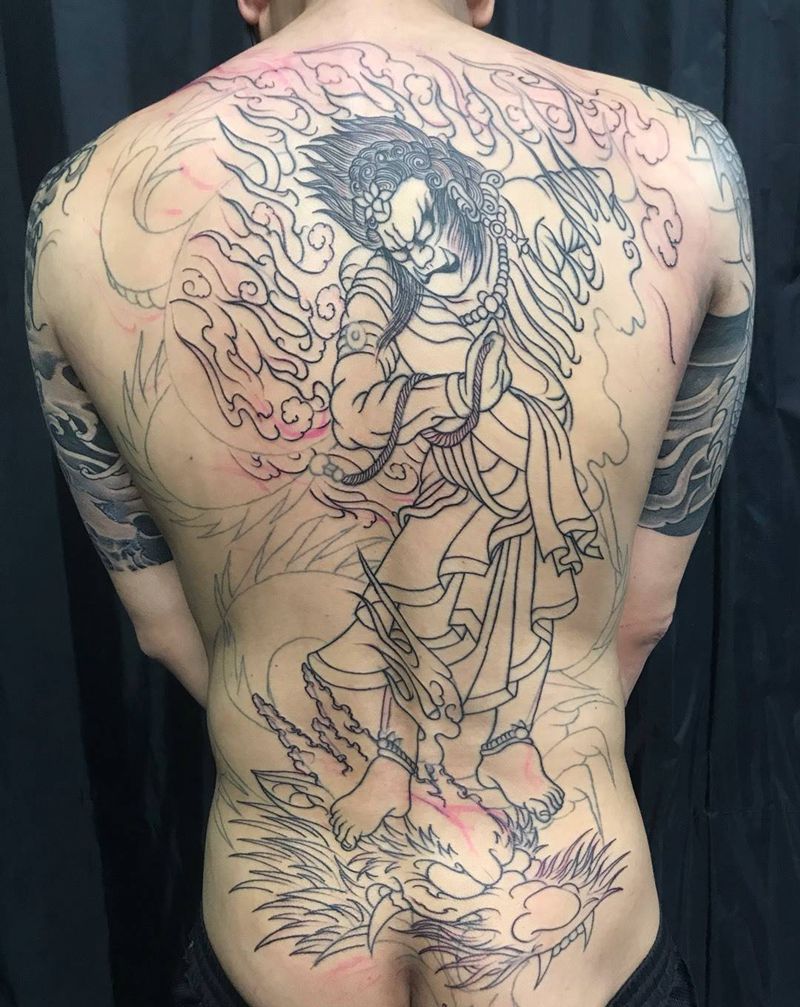 舊圖新制纹身图片