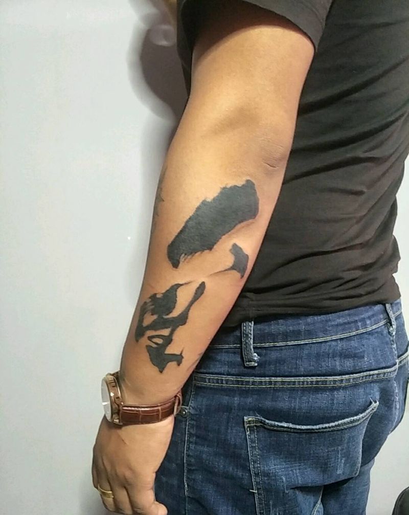 人生纹身图片_手臂纹身图案