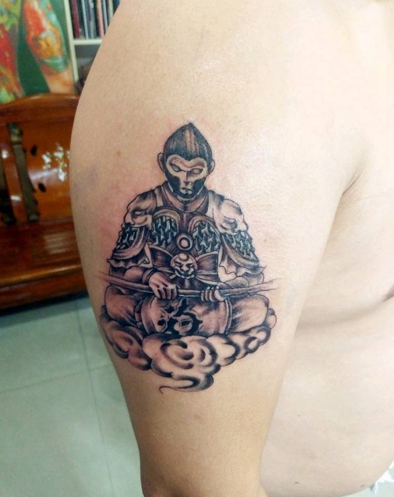 一念成佛纹身图片