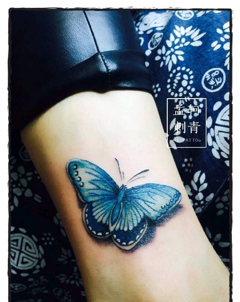 蝴蝶纹身图片