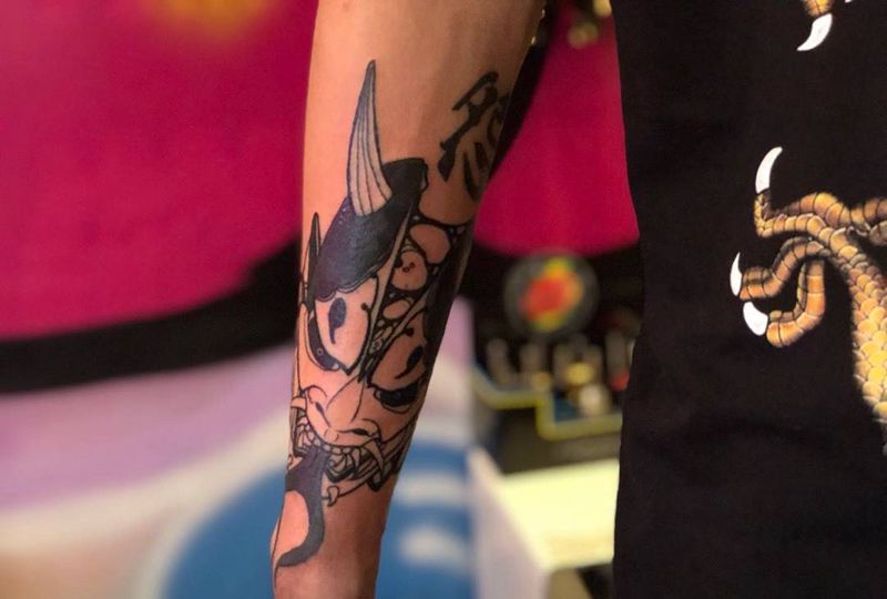 若 杜师傅做纹身图片