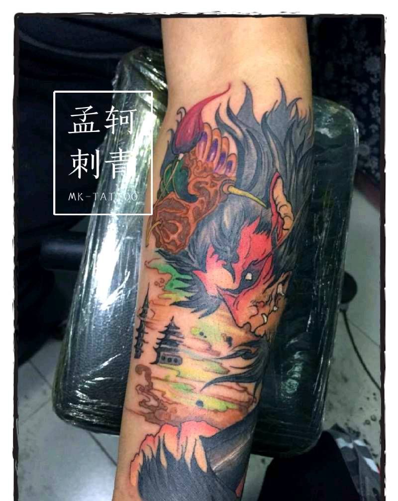 妖圣纹身图片