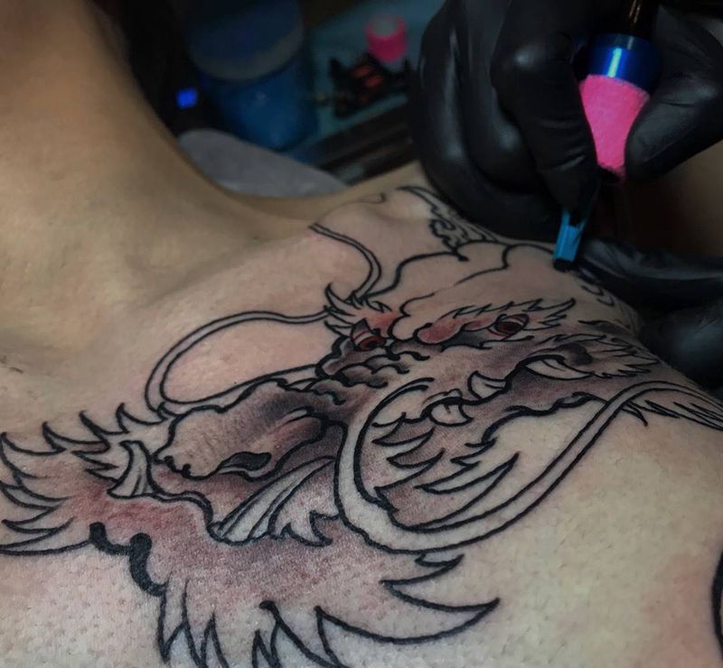 龙纹身图片