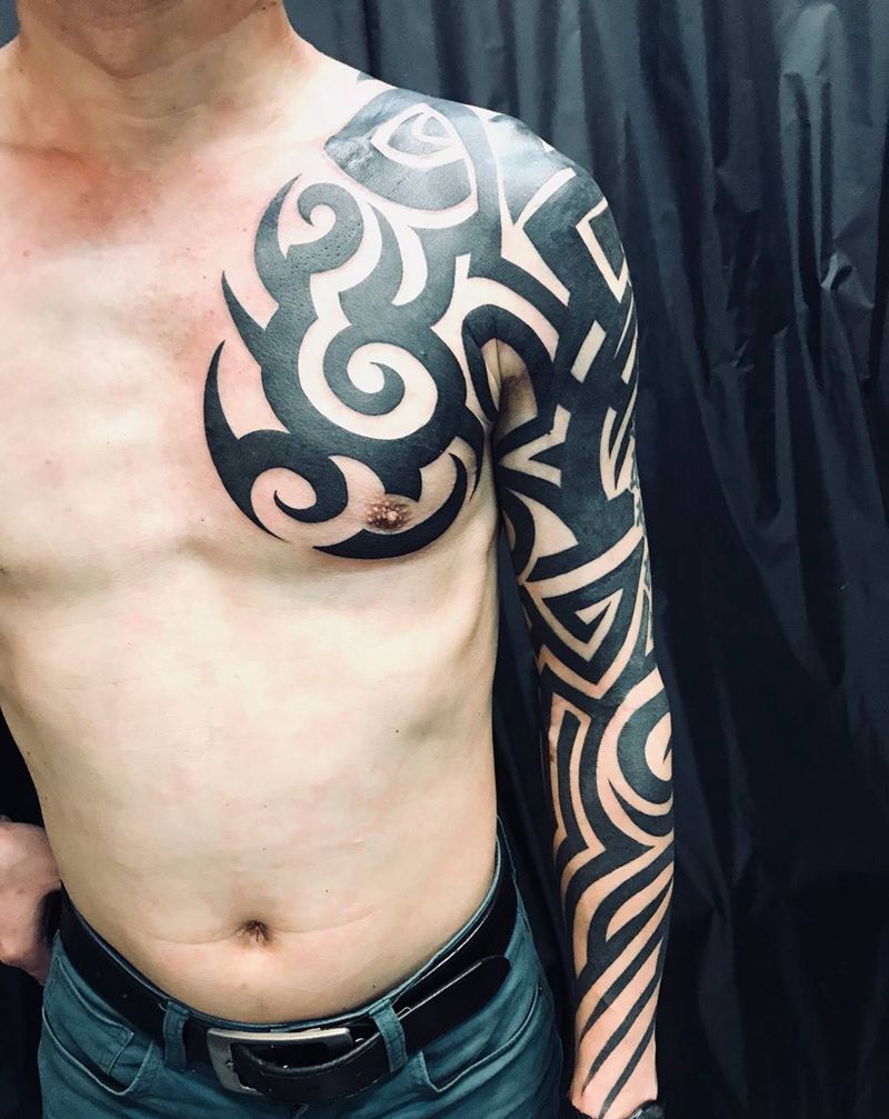 部落圖騰纹身图片