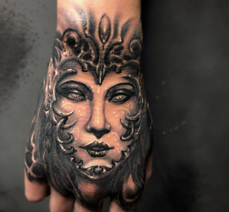 —纹身图片_手部纹身图案