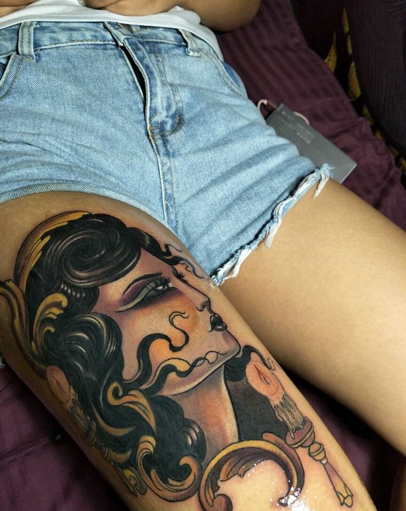 失败遮盖纹身图片