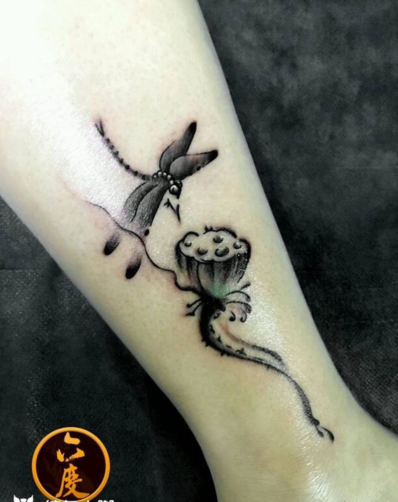 禅 遮盖纹身图片