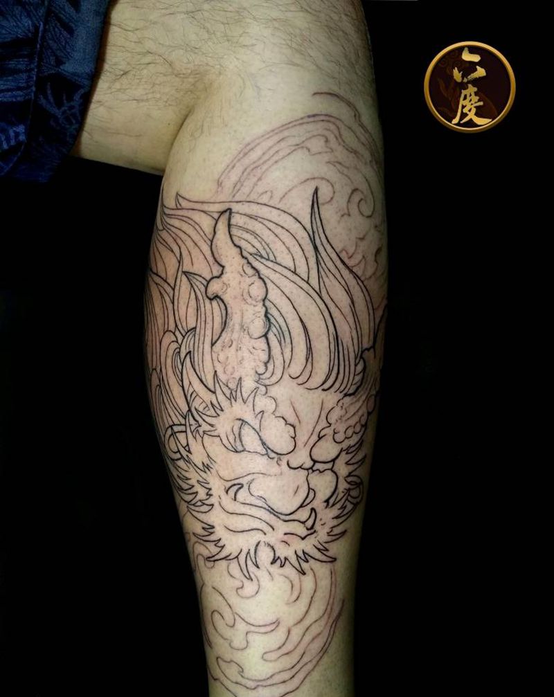 风鬼纹身图片