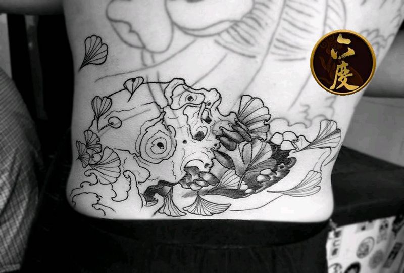 加个骷髅纹身图片