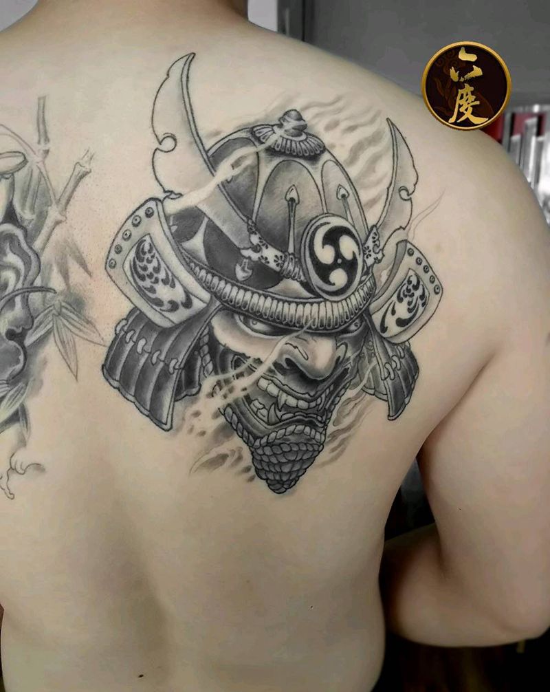 鬼武士恢复后纹身图片