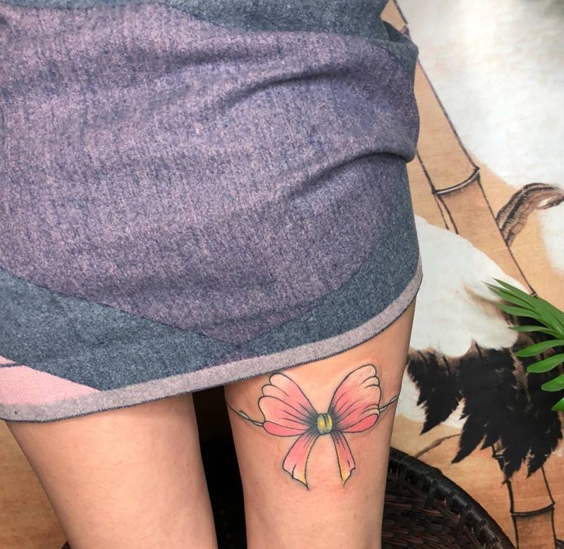 少女风纹身图片