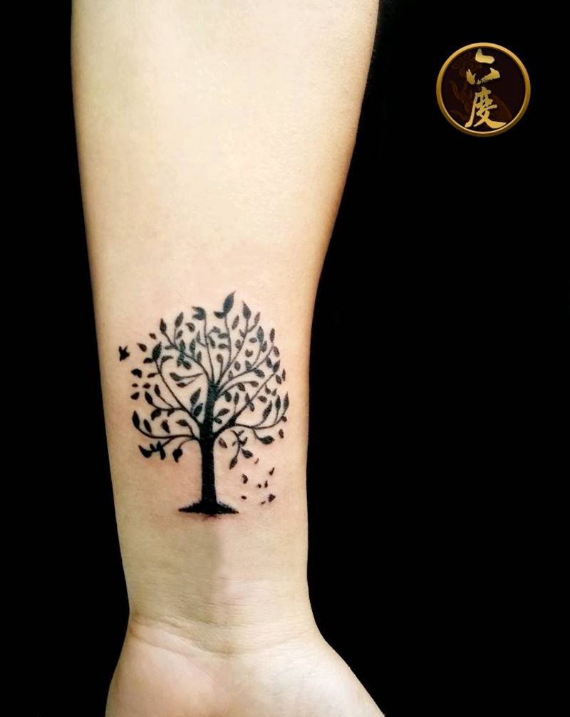 小清新纹身图片