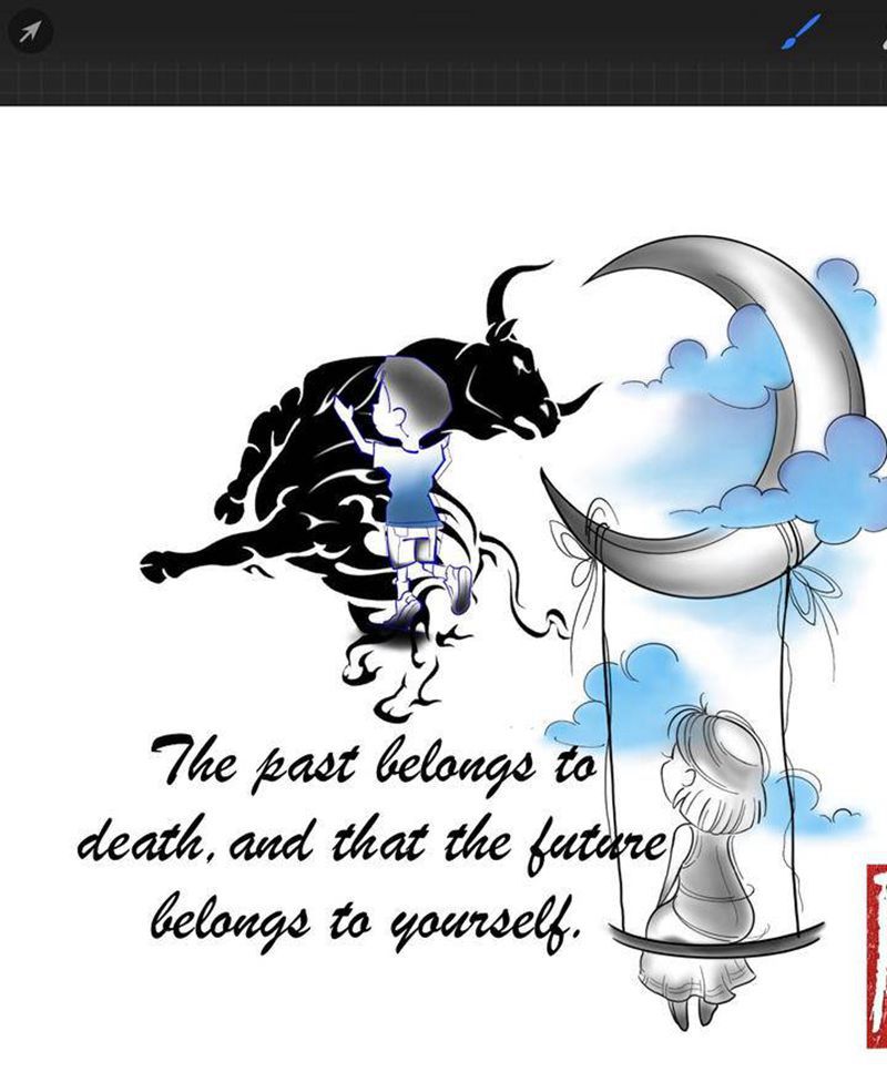 寻找与存在纹身图片_新传统水彩纹身图案