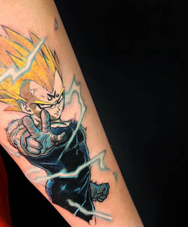 贝吉塔纹身图片_手臂纹身图案