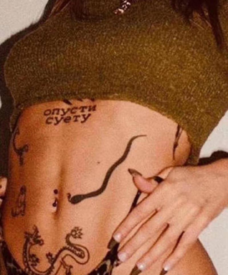 时尚达人必备纹身纹身图片_手臂腿部Old School欧美写实纹身图案