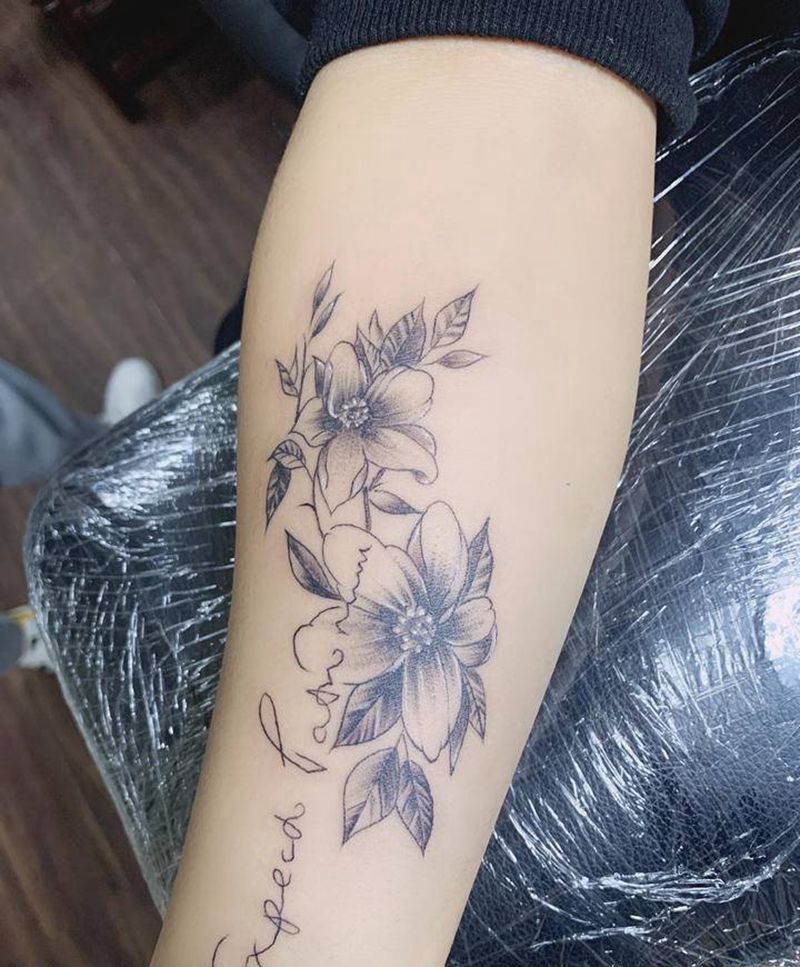 小清新纹身图片_手臂新传统纹身图案