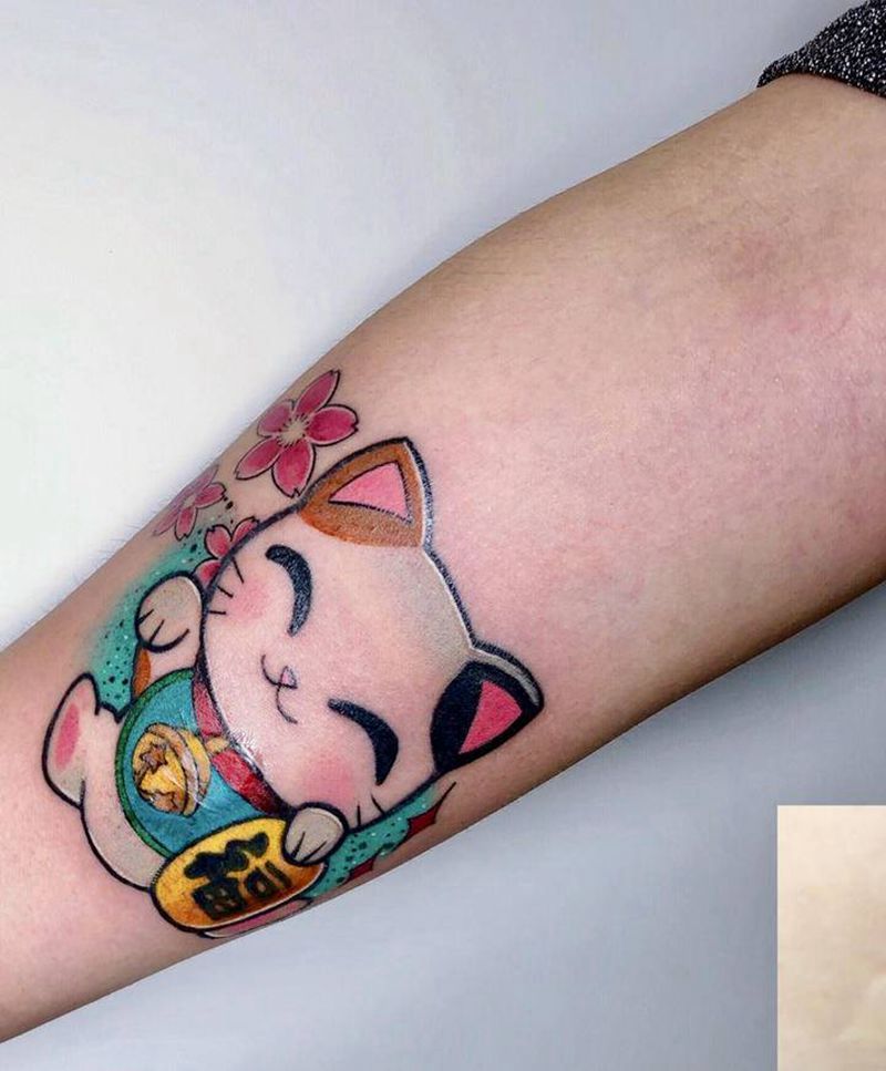 疤痕遮盖纹身图片_手臂疤痕遮盖纹身图案