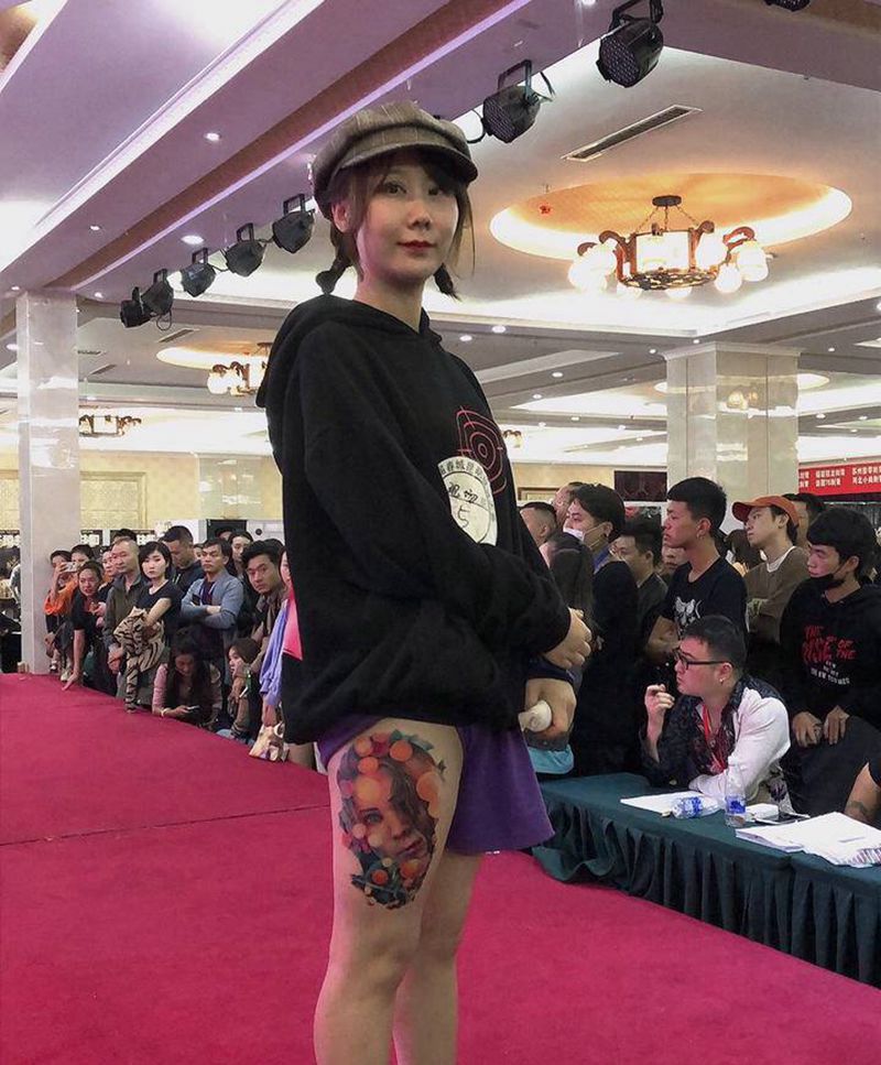 云南展 现场写实组纹身图片_欧美写实纹身图案