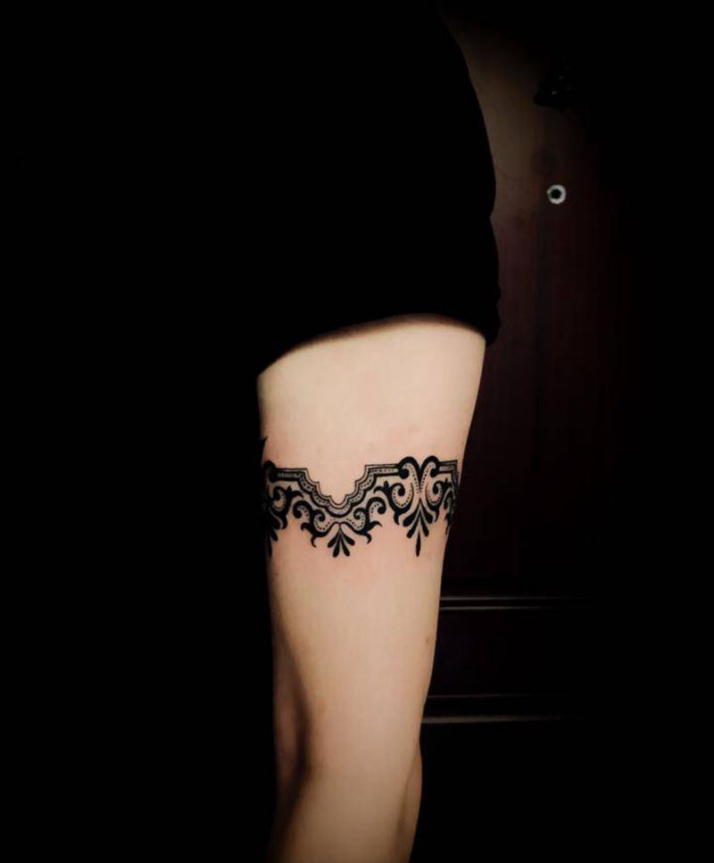 环纹身图片_手臂纹身图案