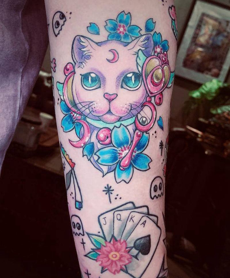 小可爱纹身图片_手臂纹身图案