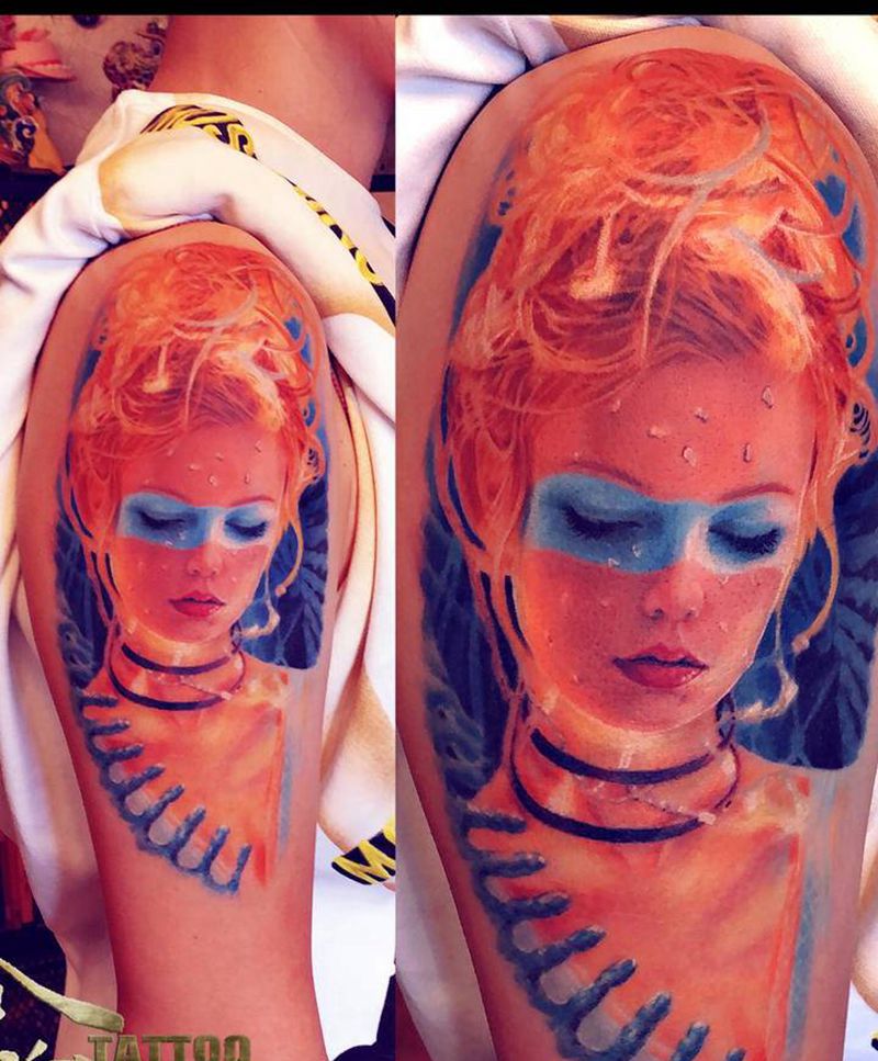 高清图来了[机智]纹身图片_金鬼纹身图案