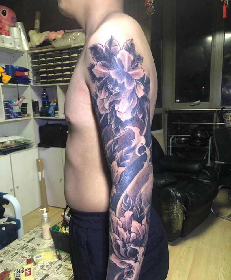 1纹身图片_手臂新传统纹身图案