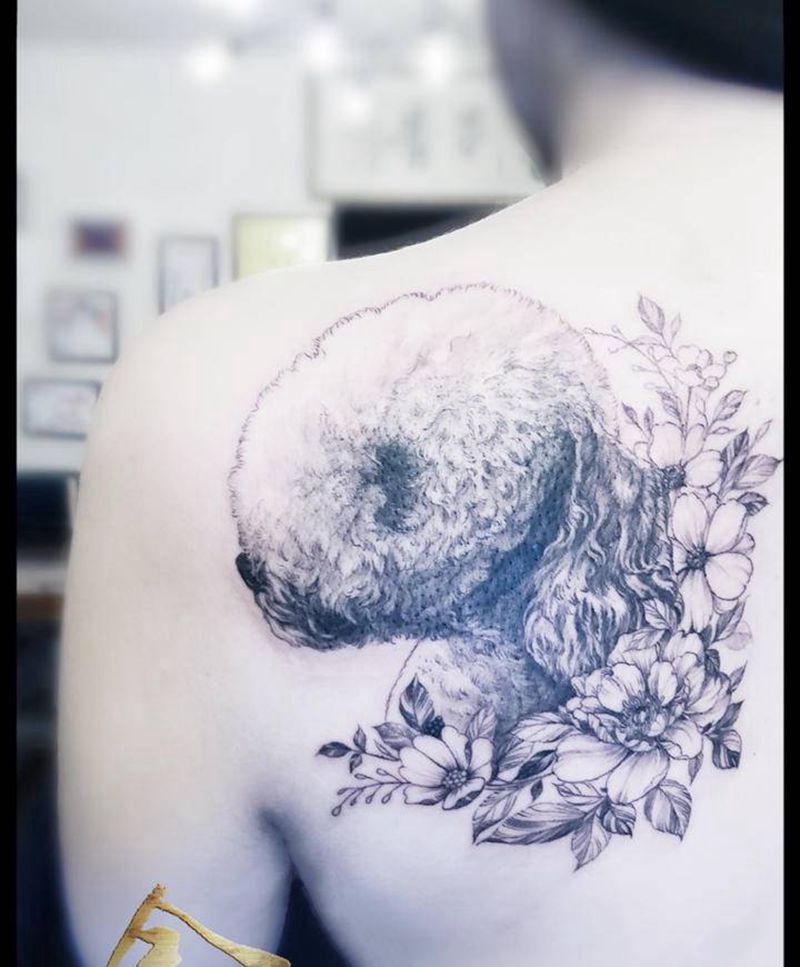 狗狗纹身图片_狗狗纹身图案