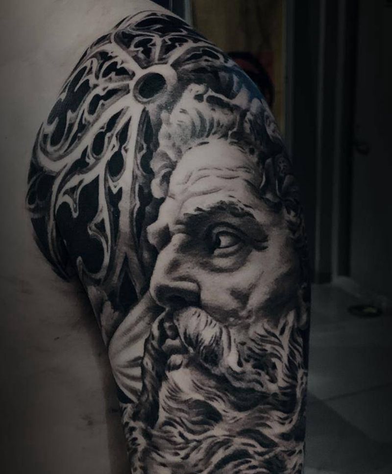 欧美纹身图片_手臂纹身图案