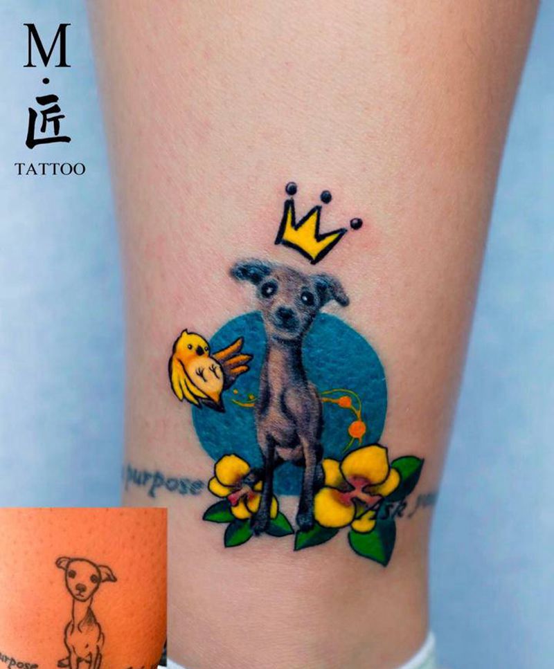 失败纹身修复「难度极大」纹身图片_腿部新传统重彩修改旧纹身纹身图案