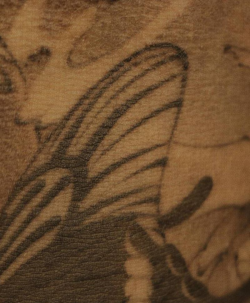 瑞兽纹身图片_手臂肩部新传统国风水墨唐狮纹身图案