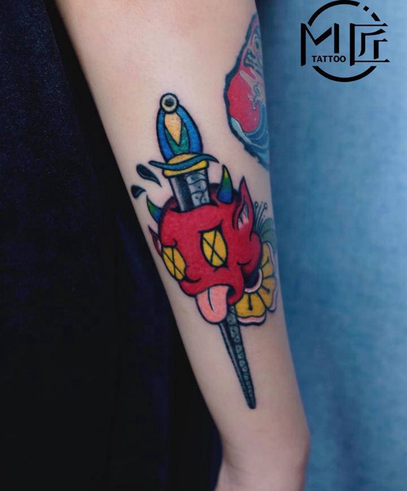 原创图案纹身纹身图片_手臂纹身图案