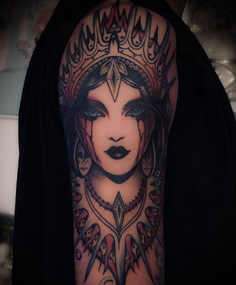 和刺·禹纹身图片_手臂纹身图案