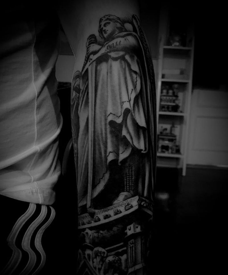 欧美纹身图片_手臂纹身图案