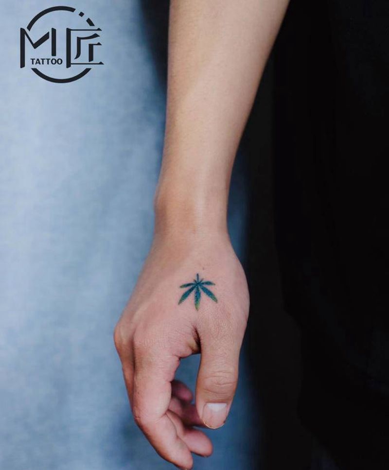 旧纹身修改纹身图片_手部纹身图案