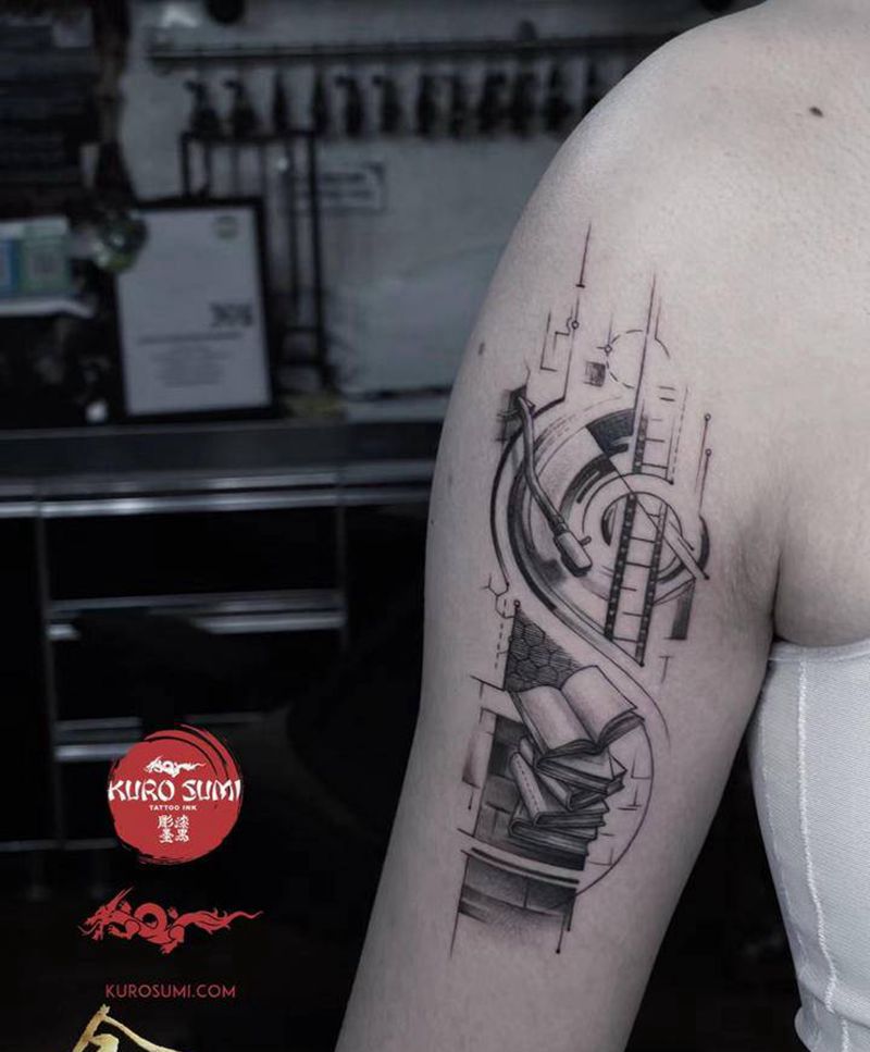 创作纹身图片_手臂纹身图案