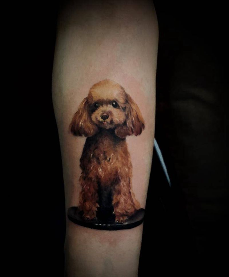 爱宠纹身图片_手臂纹身图案