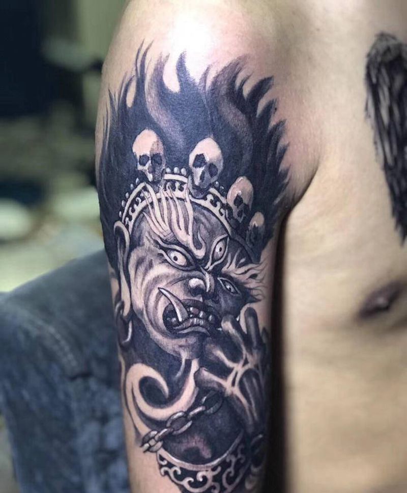 1纹身图片_手臂新传统纹身图案