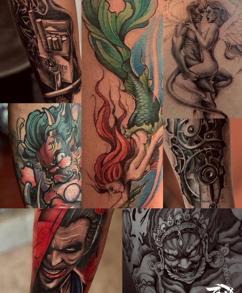 回顾2019纹身图片_回顾2019纹身图案