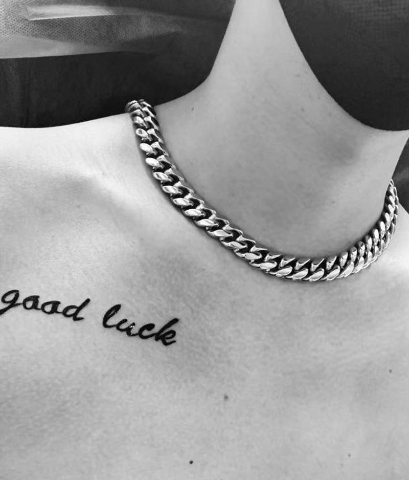 小清新纹身图片_手臂水彩几何纹身图案