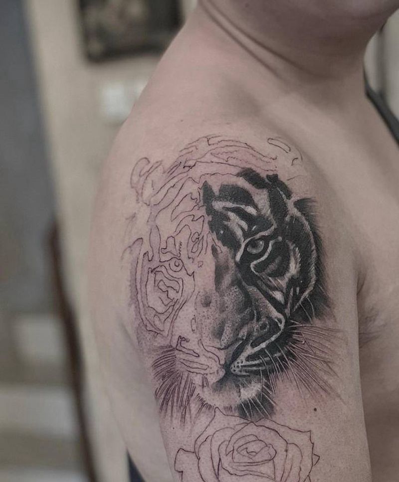 未完纹身图片_欧美写实纹身图案