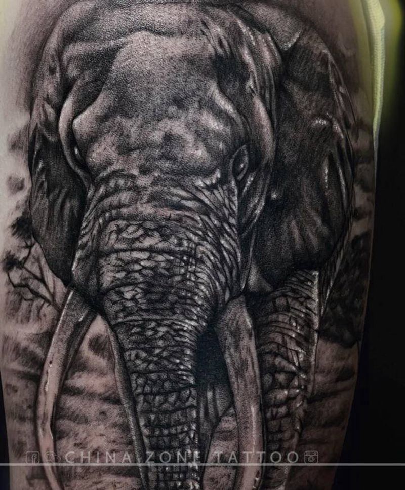 千贺宗墨尔本店 Jay作品纹身图片_手臂纹身图案